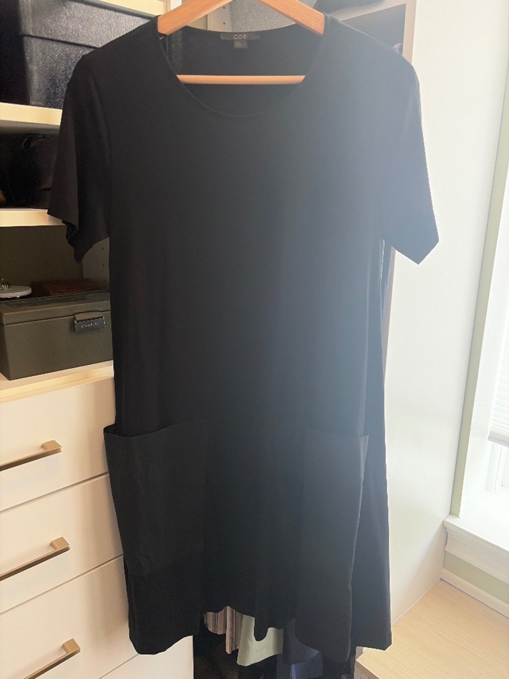 Cos Black Dress